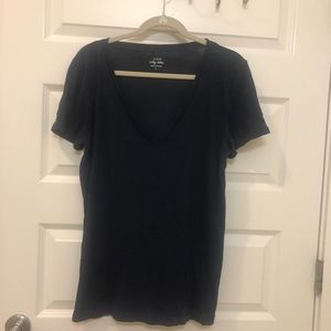 J. Crew vintage cotton v-neck t-shirt